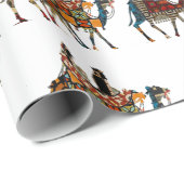 キングストラベルイエズラッピングベビーを参照する紙 ラッピングペーパー (ロールコーナー)