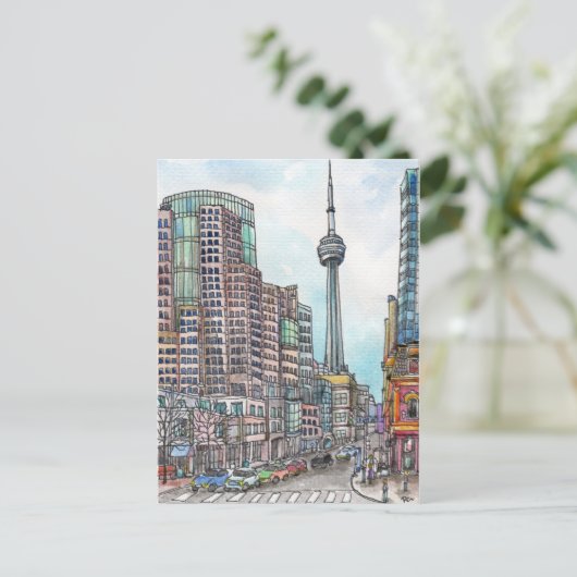 キングストリートの角 ポストカード (スタンド正面)