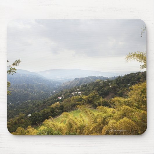 キングストンを見ること上の青い山 マウスパッド (正面)