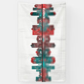 キングストンジャマイカスカイライン 横断幕 (縦)