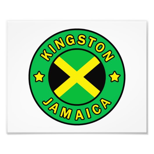 キングストンジャマイカ フォトプリント            (正面)
