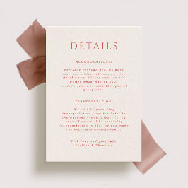 キングストンポタ結婚イト詳細カード 招待状