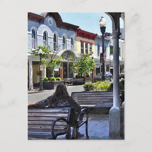 キングストンリラックスNY -'s on N Front St ポストカード (正面)