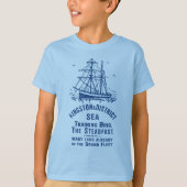 キングストン地区の海上訓練橋 Tシャツ (正面)