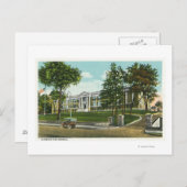 キングストン高校の外観 ポストカード (正面/裏面)