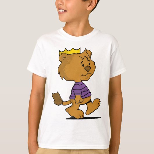 キングストン |かわいいライオンの子 Tシャツ (正面)