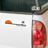 キングストン、ジャマイカ バンパーステッカー (トラック上)