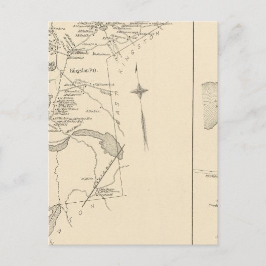 キングストンPOキングストン ポストカード (正面)