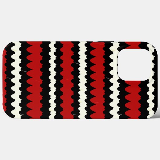 キングスネークキングスネークスキンストライプの Case-Mate iPhoneケース (裏面 (横))