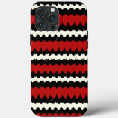 キングスネークキングスネークスキンストライプの Case-Mate iPhoneケース (裏面)