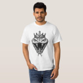 キングスネーククラウンテイストTシャツ Tシャツ (正面フル)