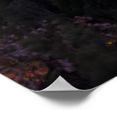 キングスパークからオーストラリア、パース、都市スカイライン ポスター (角)