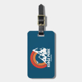 キングスピークユタサンイーグル ラゲッジタグ (正面縦)