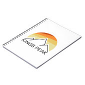 キングスピークユタレトロ ノートブック (左側)