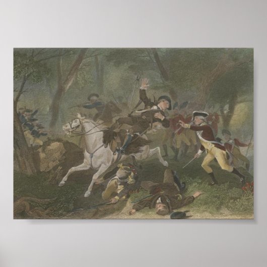 キングスマウンテンでのパトリック・ファーガソンの死 ポスター (正面)