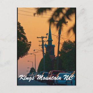キングスマウンテン ノースカロライナ州 ポストカード