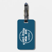 キングスリバーカリフォルニアカヤック ラゲッジタグ (裏面縦)