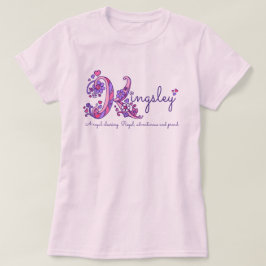 キングスリーの名前と意味レディース&ガールズウェア Tシャツ