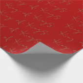 キングスレッドクリスマス ラッピングペーパー (角)