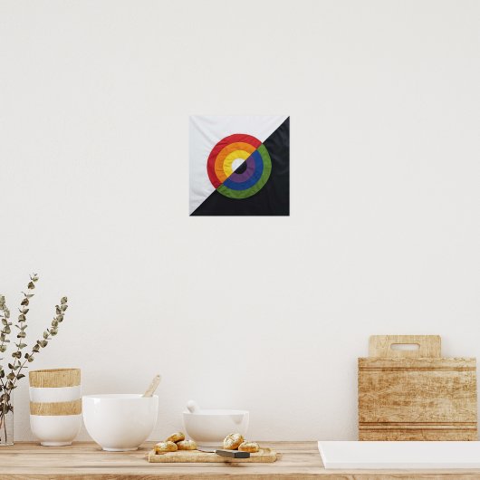 キングス万華鏡のように千変万化するパターンザールアルバムカバー ポスター (キッチン)