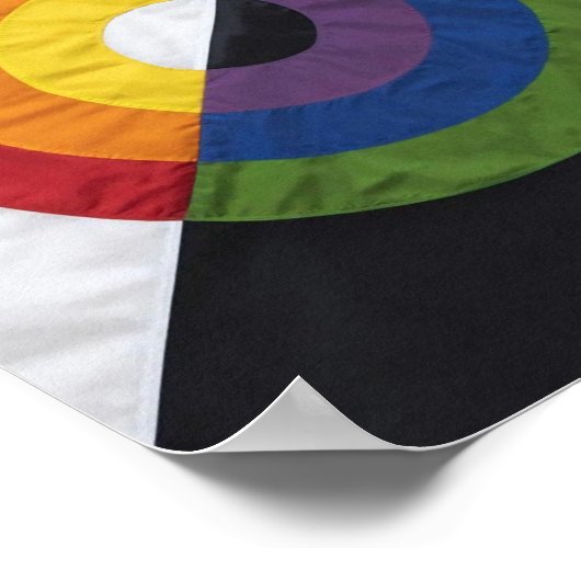 キングス万華鏡のように千変万化するパターンザールアルバムカバー ポスター (角)