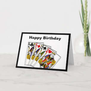 キングス誕生日グリーティングカード カード