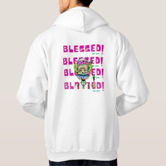 キングス・オブ・ケイオス - Blessed Daddy Ape グラフィックTシャツ パーカ (裏面)