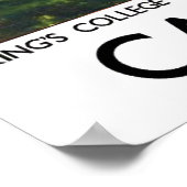 キングス・カレッジ・チャペル統一された・ケンブリッジ ポスター (角)