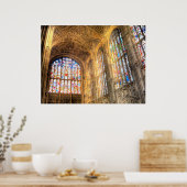 キングス・カレッジ・チャペル～ケンブリッジ，イングランド ポスター (キッチン)