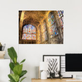 キングス・カレッジ・チャペル～ケンブリッジ，イングランド ポスター (ホームオフィス)