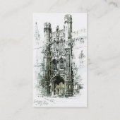 キングス・カレッジ・ビジネス・カードへのゲートウェイ 名刺 (裏面)