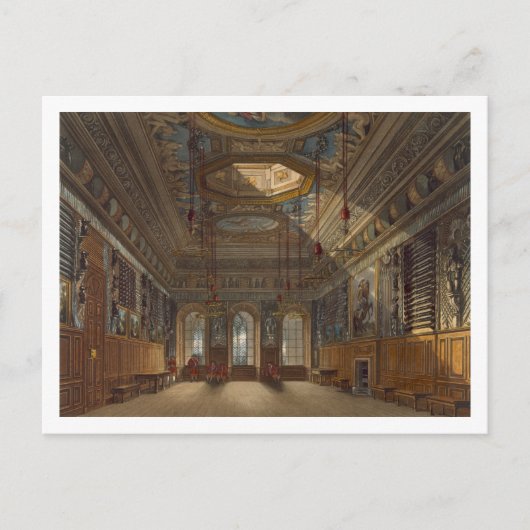 キングス・ガード・チェンバー、ウィンザー城王室の、 ポストカード (正面)