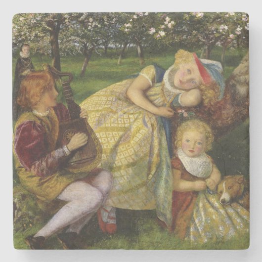 キングズオーチャードの子供たち ストーンコースター (正面)