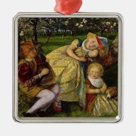 キングズオーチャードの子供たち メタルオーナメント (正面)