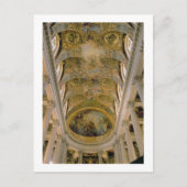 キングズギャラリーとアーチ型の天井の吹き出しのビュー ポストカード (正面)