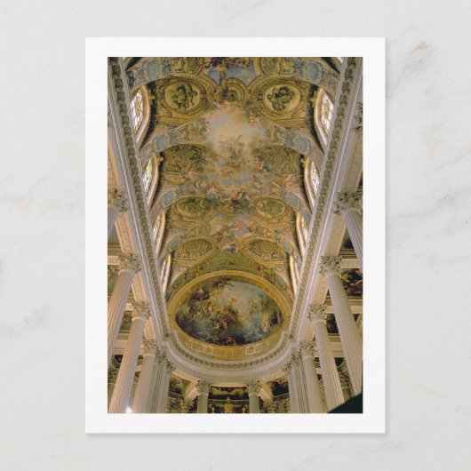 キングズギャラリーとアーチ型の天井の吹き出しのビュー ポストカード (正面)