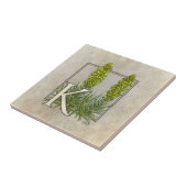 キングズスピアモノグラムアートのKフローラ タイル (側面)