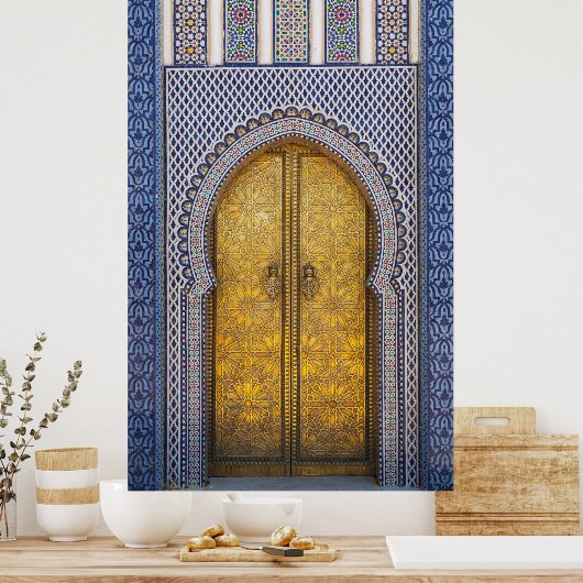 キングズパレス華美ドア ポスター (キッチン)