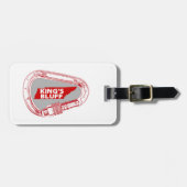 キングズブラフテネシーロック登山カラビナー ラゲッジタグ (正面横)