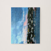 キングズワーフバミューダハーバーサンライズ ジグソーパズル (縦)