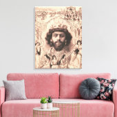 キングソロモン周り踊り女子 キャンバスプリント (インサイチュ (リビング))