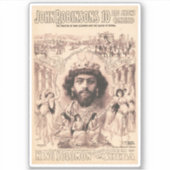 キングソロモン周り踊り女子 シール (正面)