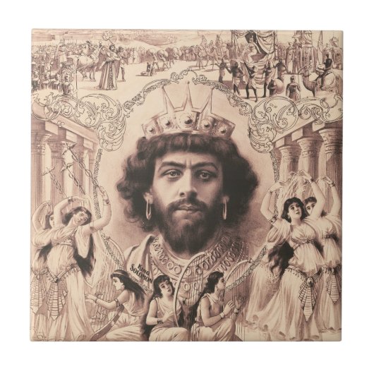 キングソロモン周り踊り女子 タイル (正面)