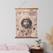 キングソロモン周り踊り女子 吊り下げ型タペストリー (寝室)