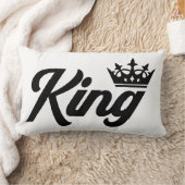 キングタイポグラフィ ランバークッション (ブランケット)