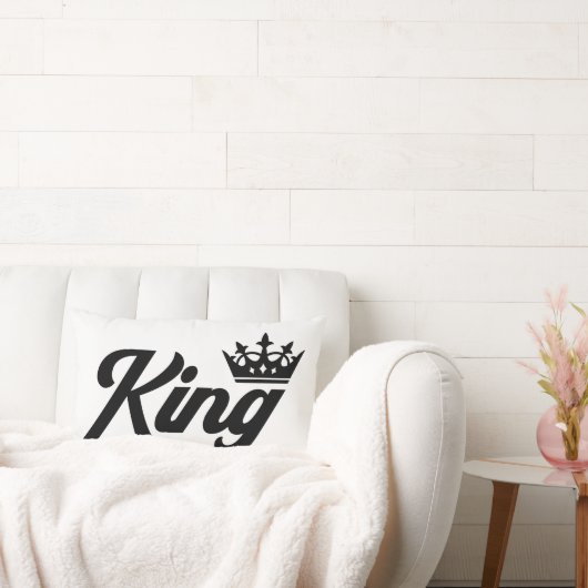 キングタイポグラフィ ランバークッション (ソファ)