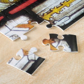 キングダビッドステンドグラス窓ジグソーパズル ジグソーパズル (側面)