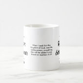 キングダムパーソナライズされた起業家 コーヒーマグカップ (中央)