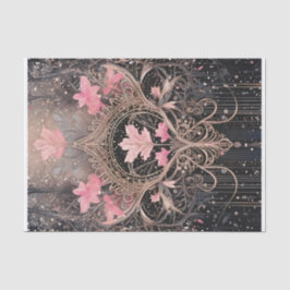 キングダムピンク&ブラックアールデコ 薄葉紙