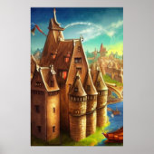 キングダムファンタジーデジタルアートポスター#03 ポスター (正面)